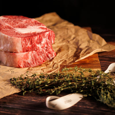 Entrecote Stone Axe Wagyu Aus